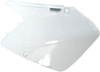 Side Panels - White - For 02-08 Suzuki RM250 03-07 RM125