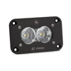 S2 Sport Flush Mount Work/Scene Pattern LED Work Light - Clear