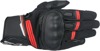 Booster Motorcycle Gloves Black/Red 3X-Large