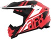 FX-19R Racing Full Face Offroad Helmet Matte Red/White Small