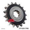 Steel Front Sprocket w/ Rubber Damper - 17 Teeth - New JT!