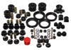 96-00 Honda Civic/CRX Black Hyper-Flex Master Bushing Set