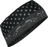 SportFlexT Headband - Headband Sptflx Blk Paisley