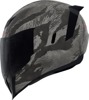 ICON Airflite Tiger's Blood MIPS Helmet Gray M - Full face helmet with MIPS and moisture wicking.