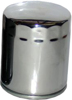 Oil Filter - Chrome - For 80-18 H-D Tour Softail Dyna Sportster