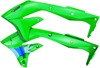 Powerflow Intake Radiator Shrouds FLO Green