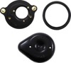 Black Stealth Mini Teardrop Air Cleaners for Harley-Davidson - Air Clnr Stlth Mini Trdrp Blk