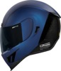 ICON Airform Counterstrike MIPS Helmet Blue/Black M - Full-face helmet with MIPS and anti-fog shield