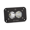 S2 Pro Flush Mount Driving Combo Pattern LED Work Light - Clear