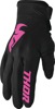 Thor Women's Sector Gloves Pink/Black Medium - Lightweight, breathable MX gloves