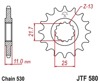 Front Steel Countershaft Sprocket - 15 Tooth 530