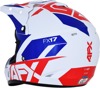 FX-17 Full Face Offroad Helmet Blue/Red/White Small