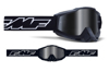 FMF Youth PowerBomb Rocket Goggles Black Mirror Silver - Anti-fog youth goggles with mirrored lens