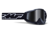 FMF Youth PowerBomb Rocket Goggles Black Mirror Silver - Anti-fog youth goggles with mirrored lens