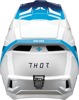 Thor Youth Fleet Storm Helmet Small White/Navy - MX helmet with ERT for youth riders