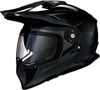 Range Solid Full Face Snow Helmet Gloss Black Small