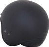 FX-142 3/4 Open Face Helmet Matte Black w/Yellow Shield X-Large