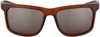 Hakan Sunglasses Rootbeer Brown w/ Silver Mirror Lens