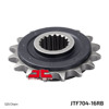 Front Steel Countershaft Sprocket w/ Rubber Damper - 16 Tooth 525