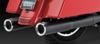 Hi Output 4.5" Black Slip On Exhaust - For 95-16 Harley Touring