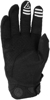 Answer 25 Peak Gloves Black/White - XL - Men's motocross gloves in Black/White, XL