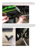 Standard Frame Slider Black No Cut - For 2024 Kawasaki Ninja 500