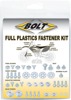 Full Plastic Fastener Kit - For 16-18 KX450 & 17-20 KX250F