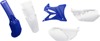 Plastic Kit - Original 2013 Blue/White - For 02-14 Yamaha YZ85