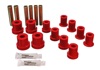 73-87 GM Denali XL/SUburban/Yukon XL 4WD Red Front Leaf Spring Bushing Set