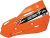 Zeta XC Flasher Orange Handguard Shields For Bar Armor Guards