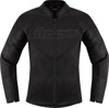 ICON Women's Hooligan CE Jacket Black XL - Women's sport fit textile riding jacket