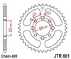 Steel Rear Sprocket - 44 Tooth 420 - For KLX110/L, Z125 Pro, DRZ110