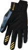 Thor Women's SPORTMODE Shadow Gloves Black/Blue L - Women's off-road gloves in Black/Blue, size L