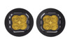 SS3 Type OB LED Fog Light Kit Pro - Yellow SAE Fog