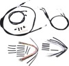 Extended Black Control Cable Kit For Dynas - 14" tall bars