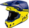 Fly Racing Formula CC Objective Helmet Navy/Yellow 2X - Premium lightweight helmet in Navy/Yellow, size 2X