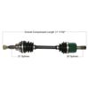 TYTANEUM OE Replacement CV Axle Honda Front Left - For Honda Front Left CV Axle Replacement