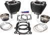 124" and 128" Big Bore Kits for Milwaukee-Eight - 124" Big Bore Kit M8 Blk
