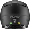 THOR Reflex Blackout MIPS Helmet - Large - MIPS helmet with Koroyd tech for superior safety