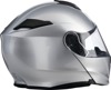 Z1R Solaris 2.0 Modular Helmet XS Gloss Silver Unisex - Modular helmet with drop-down sun visor