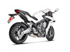 Titanium Racing Full Exhaust - For Honda CB/R 650 R/F