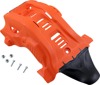 Skid Plate Large - Black/16 Orange - For 19-22 KTM XC-F250/350/ FX350/ 21-23 GasGas EX/MC