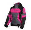 Katahdin Gear Dagger Jacket Womens, Black/Grey/Pink - Small - Warm and stylish jacket for women