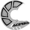 X-Brake Vented Brake Rotor Disc Cover - White & Black - For Use w/ X-Brake Mounting Kits