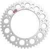 Rear Sprocket Grooved - Silver 520-50 Teeth - For 93-98 Yamaha YZ 125/ YZ 250/ WR 400 F