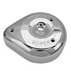 Teardrop Chrome Air Cleaner Cover For S&S Super E/G Carbs