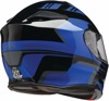 Z1R Solaris 2.0 Slater Modular Helmet XS Gloss Gray/Blue - Modular helmet with sun visor and vents