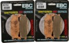 Sintered Double-H Brake Pads Front Set