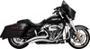 Vance & Hines HD Dresser 17-22 Big Radius 2-2 Chrome PCX Full System Exhaust