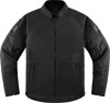 ICON Mesh AF Jacket Black Men's Large - Durable mesh riding jacket